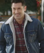 A Cozy Christmas Inn 2022 Andy Holliday Denim Jacket