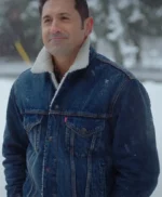 A Cozy Christmas Inn 2022 Andy Holliday Denim Jacket