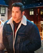 A Cozy Christmas Inn 2022 Andy Holliday Denim Jacket