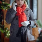 A Cozy Christmas Inn 2022 Claire Grey Coat