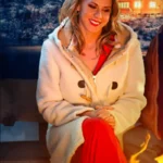 A Cozy Christmas Inn 2022 Jodie Sweetin White Coat