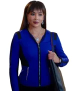A Cozy Christmas Inn 2022 Sharon Blue Jacket