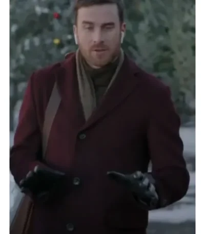 A Godwink Christmas Miracle of Love Danny Burgundy Coat