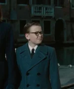 A Haunting in Venice 2023 Jude Hill Black Wool Coat