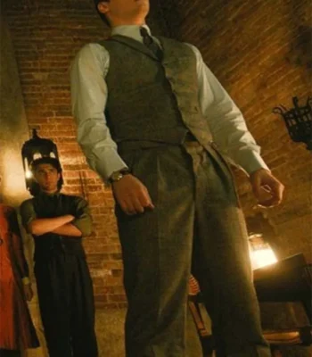 A Haunting in Venice 2023 Kyle Allen Grey Vest