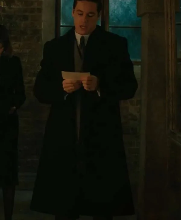 A Haunting in Venice 2023 Kyle Allen Wool Trench Coat