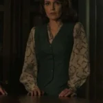 A Haunting in Venice 2023 Tina Fey Green Vest