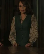 A Haunting in Venice 2023 Tina Fey Green Vest