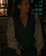 A Haunting in Venice 2023 Tina Fey Green Vest