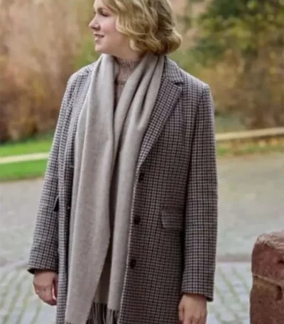 A Heidelberg Holiday 2023 Ginna Claire Mason Plaid Coat