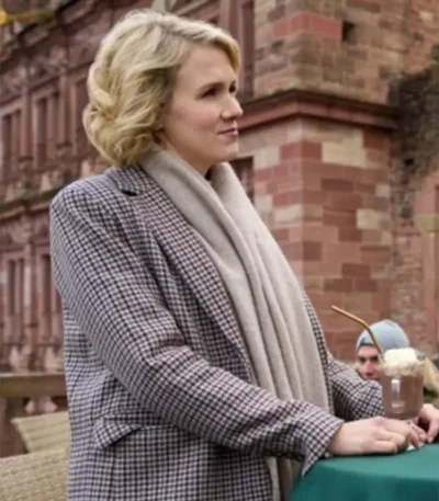A Heidelberg Holiday 2023 Ginna Claire Mason Plaid Coat