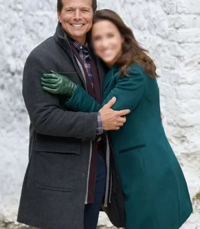 A Merry Scottish Christmas 2023 Scott Wolf Wool Trench Coat