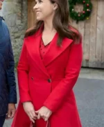 A Merry Scottish Christmas Lacey Chabert Red Coat