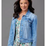 A Pinch Of Portugal 2023 Heather Hemmens Blue Denim Jacket