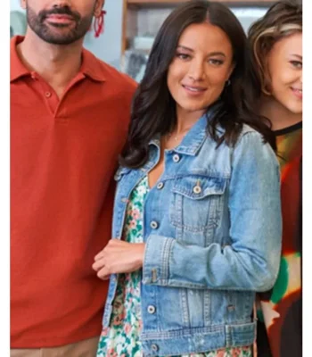 A Pinch Of Portugal 2023 Heather Hemmens Blue Denim Jacket