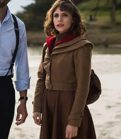 A Private Affair Aura Garrido Brown Jacket