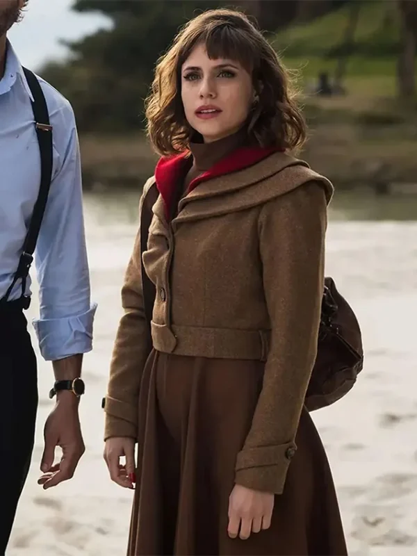 A Private Affair Aura Garrido Brown Jacket