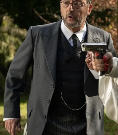 A Private Affair Jean Reno Grey Blazer