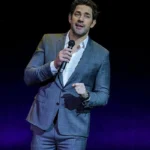 A Quiet Place: Day One John Krasinski Grey Blazer