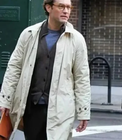 A Rainy Day In New York Ted Davidoff White Coat