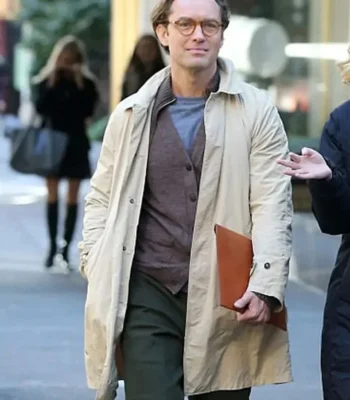 A Rainy Day In New York Ted Davidoff White Coat