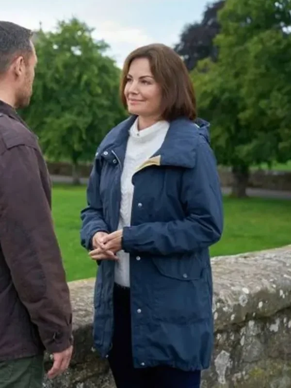 A Scottish Love Scheme Erica Durance Blue Jacket