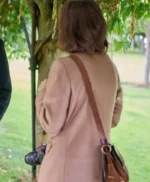 A Scottish Love Scheme Erica Durance Pink Trench Coat