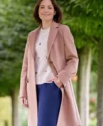 A Scottish Love Scheme Erica Durance Pink Trench Coat