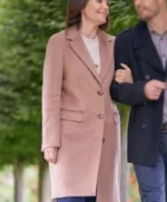 A Scottish Love Scheme Erica Durance Pink Trench Coat