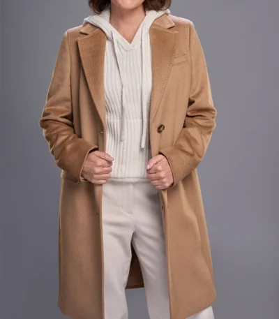 A Scottish Love Scheme Erica Durance Wool Coat