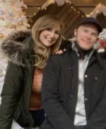 A World Record Christmas April Telek Green Parka Jacket