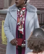 Abbott Elementary S02 Sheryl Lee Ralph Gray Coat
