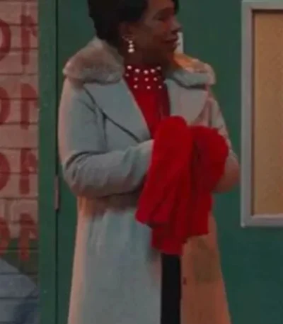 Abbott Elementary S02 Sheryl Lee Ralph Gray Coat