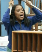 Abbott Elementary S05 Janine Teagues Blue Jacket