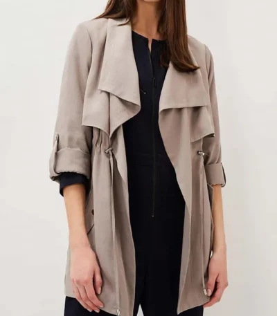 Abby O’Brien Winters Chesapeake Shores Wool Long Coat