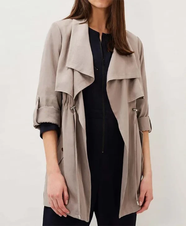 Abby O’Brien Winters Chesapeake Shores Wool Long Coat