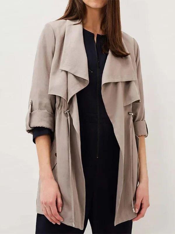 Abby O’Brien Winters Chesapeake Shores Wool Long Coat