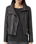 Agents Of Shield Ming Na Wen Black Leather Jacket