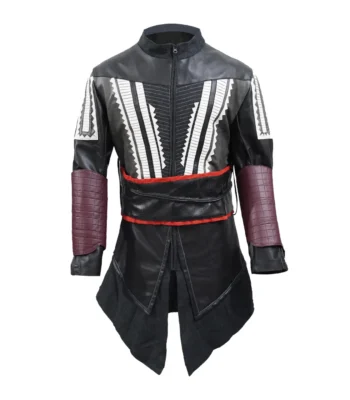 Aguilar Assassin’s Creed Leather Hoodie Coat
