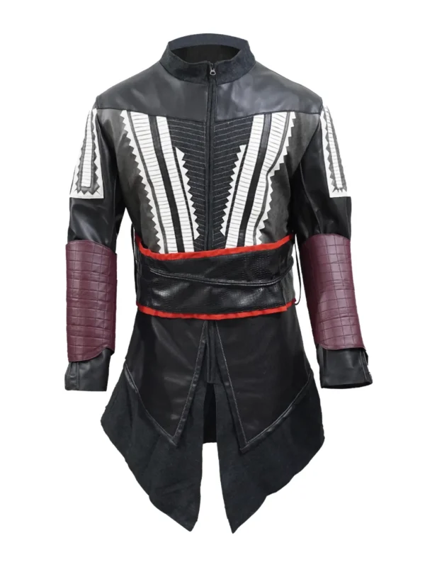 Aguilar Assassin’s Creed Leather Hoodie Coat