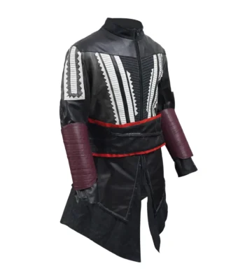 Aguilar Assassin’s Creed Leather Hoodie Coat