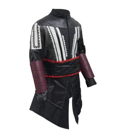 Aguilar Assassin’s Creed Leather Hoodie Coat