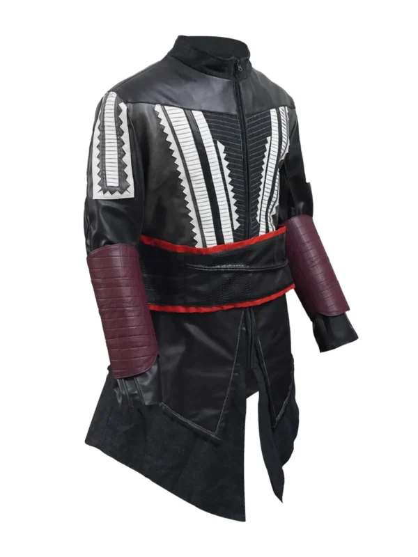 Aguilar Assassin’s Creed Leather Hoodie Coat