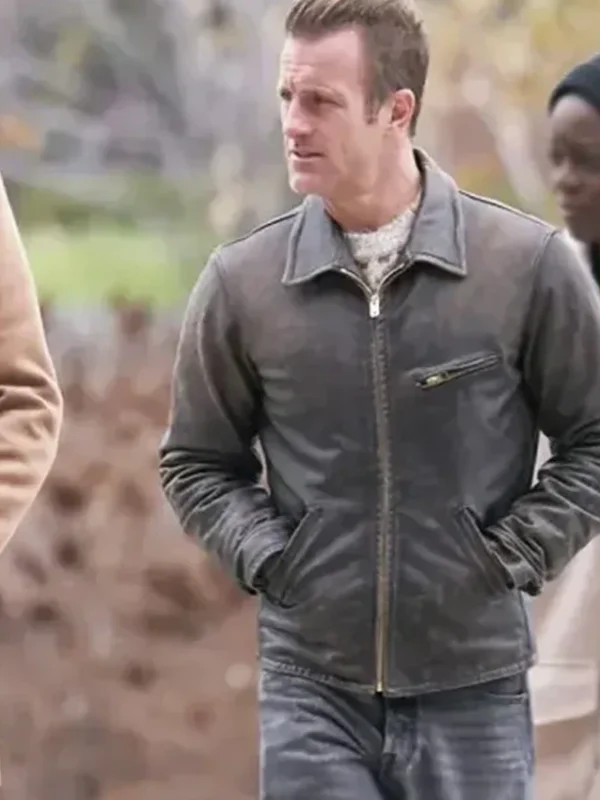Scott Caan Alert Missing Persons Unit Leather Jacket