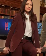 Dania Ramirez Alert Missing Persons Unit Burgundy Blazer