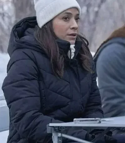 Nikki Parker Alert Missing Persons Unit Black Puffer Jacket