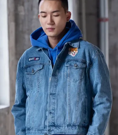 Alex Denim Jacket with Hood