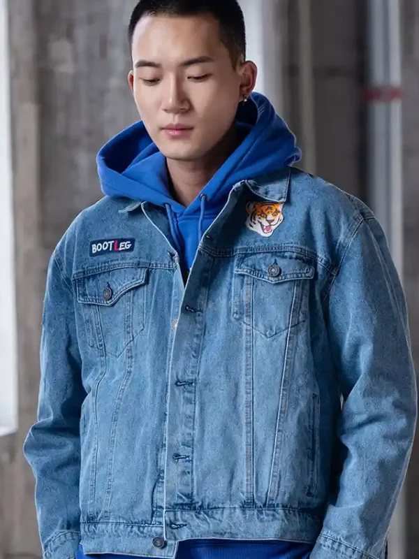 Alex Denim Jacket with Hood