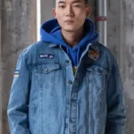 Alex Denim Jacket with Hood