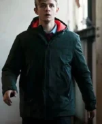 Alex Rider Otto Farrant Green Hooded Jacket